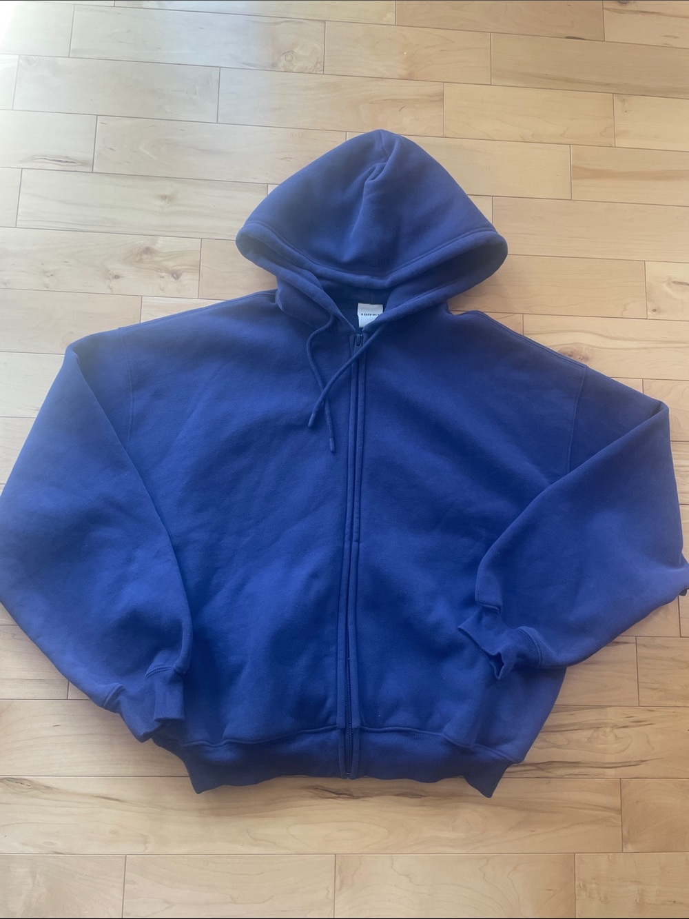 ARITZIA Mega fit sweat fleece, harbour navy, XS